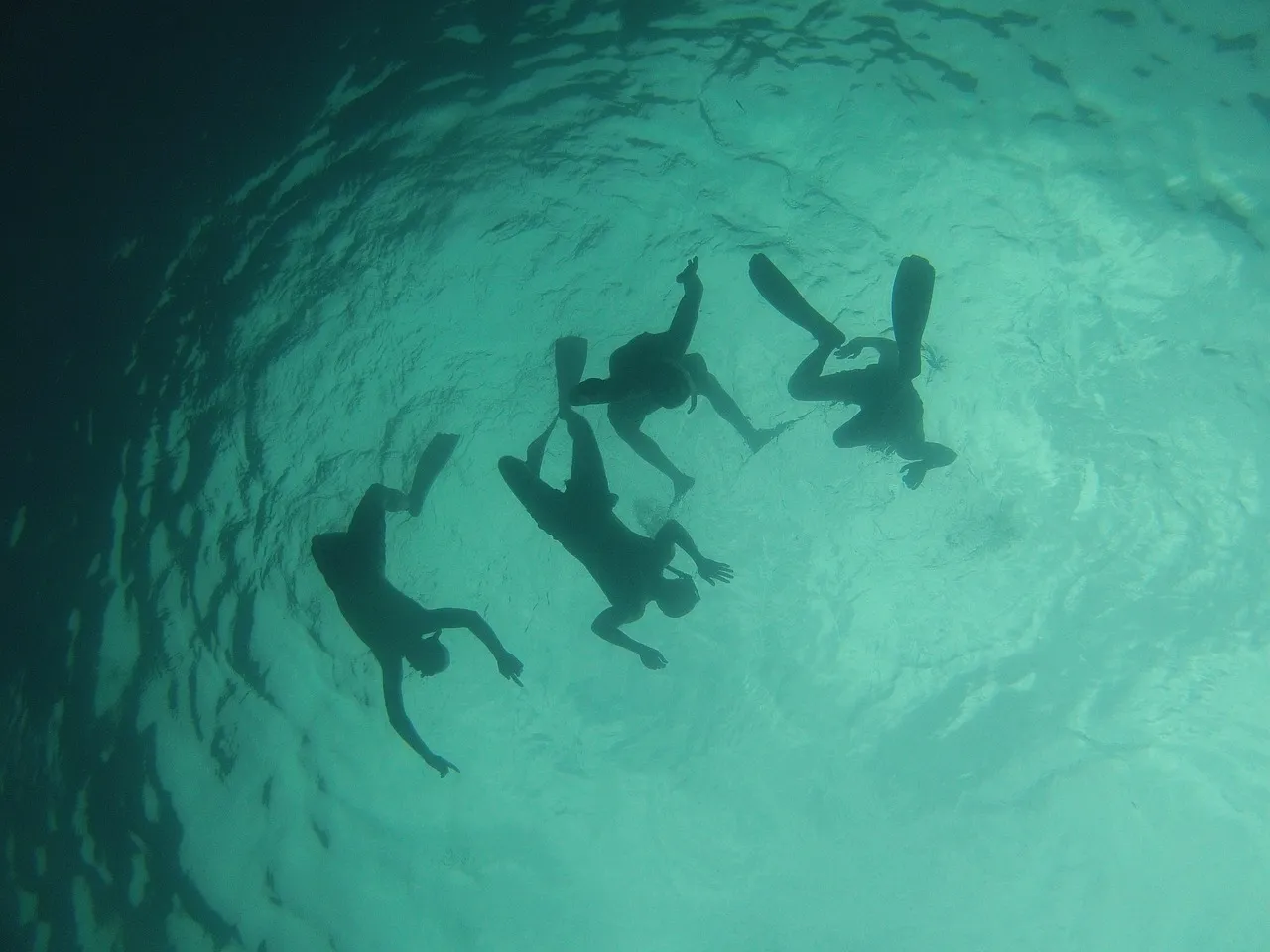 Diving to MUSA underwater museum in Cancun, Mexico. www.ActiveAndAdventurous.com